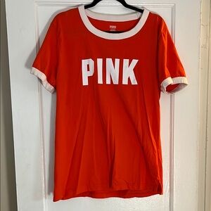 Victoria's Secret PINK Orange T-Shirt